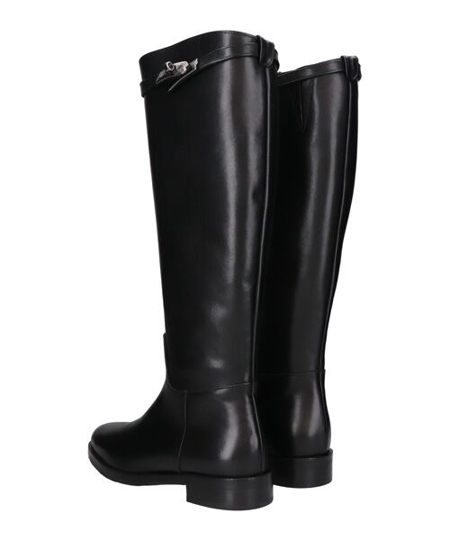 INTER-CHAUSSURES / インター ショシュール ブーツ（ロング丈） | 【INTER-CHAUSSURES】ラウンドトウローヒールロングブーツ | 詳細3