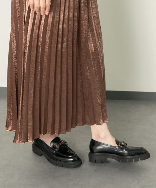 INTER-CHAUSSURES / インター ショシュール ビジネス・ドレスシューズ | 【LUCA GROSSI】ワントーンビットローファー | 詳細9