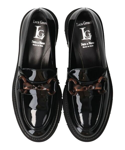 INTER-CHAUSSURES / インター ショシュール ビジネス・ドレスシューズ | 【LUCA GROSSI】ワントーンビットローファー | 詳細15