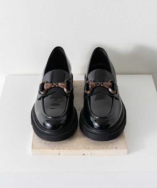 INTER-CHAUSSURES / インター ショシュール ビジネス・ドレスシューズ | 【LUCA GROSSI】ワントーンビットローファー | 詳細20