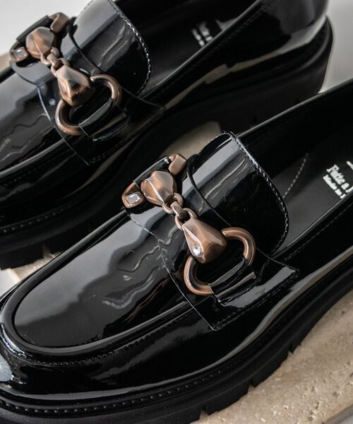 INTER-CHAUSSURES / インター ショシュール ビジネス・ドレスシューズ | 【LUCA GROSSI】ワントーンビットローファー | 詳細21