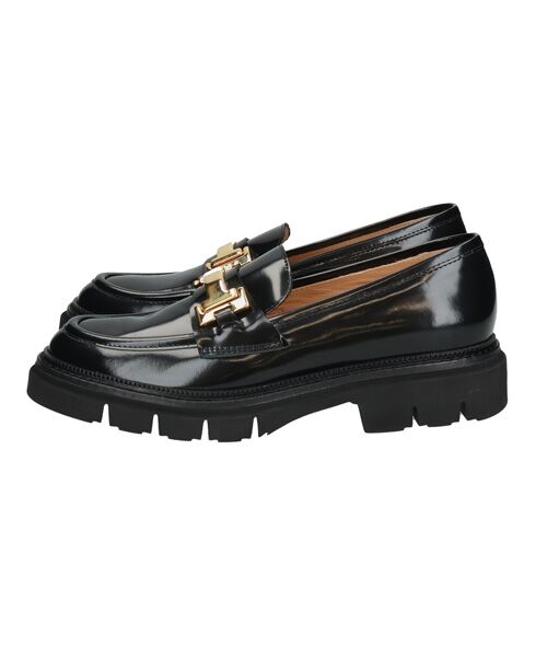 INTER-CHAUSSURES / インター ショシュール ビジネス・ドレスシューズ | 【LUCA GROSSI】タンクソールメタルバックルローファー | 詳細2