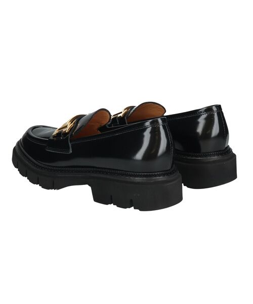 INTER-CHAUSSURES / インター ショシュール ビジネス・ドレスシューズ | 【LUCA GROSSI】タンクソールメタルバックルローファー | 詳細3