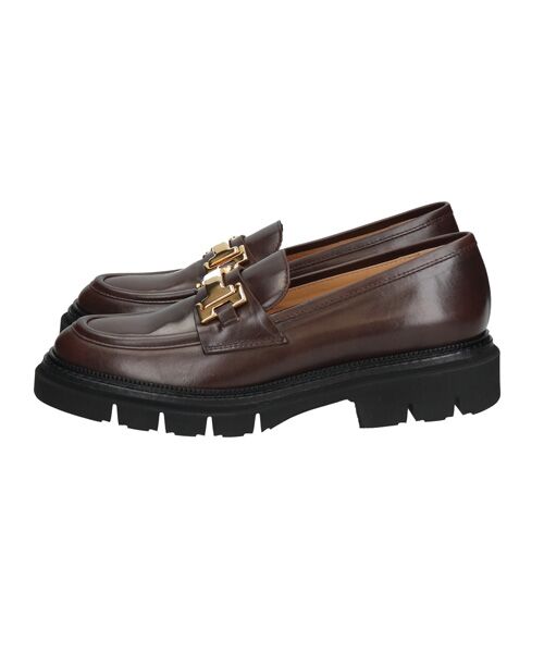 INTER-CHAUSSURES / インター ショシュール ビジネス・ドレスシューズ | 【LUCA GROSSI】タンクソールメタルバックルローファー | 詳細9