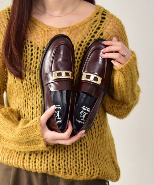 INTER-CHAUSSURES / インター ショシュール ビジネス・ドレスシューズ | 【LUCA GROSSI】ラウンドトウメタルオーナメントローファー | 詳細19