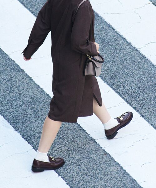 INTER-CHAUSSURES / インター ショシュール ビジネス・ドレスシューズ | 【LUCA GROSSI】ラウンドトウメタルオーナメントローファー | 詳細20