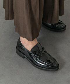 INTER-CHAUSSURES / インター ショシュール ビジネス・ドレスシューズ | 【LUCA GROSSI】ラウンドトウメタルバックルローファー