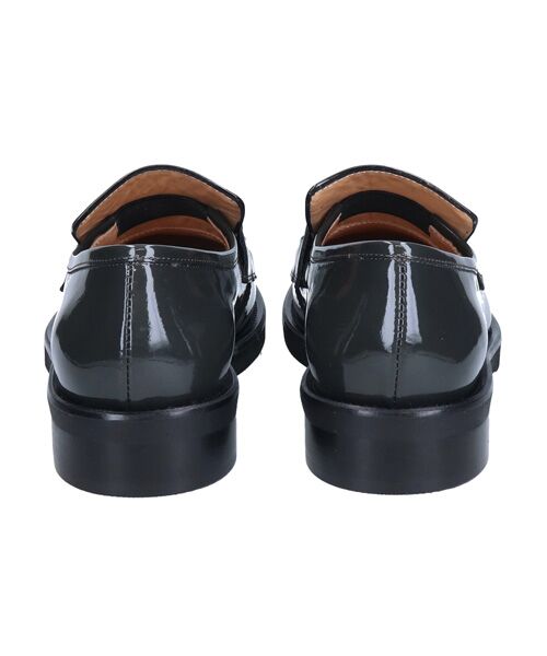 INTER-CHAUSSURES / インター ショシュール ビジネス・ドレスシューズ | 【LUCA GROSSI】ラウンドトウメタルバックルローファー | 詳細13