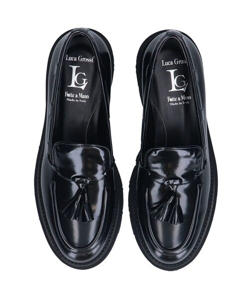 INTER-CHAUSSURES / インター ショシュール ビジネス・ドレスシューズ | 【LUCA GROSSI】タンクソールタッセルローファー | 詳細5