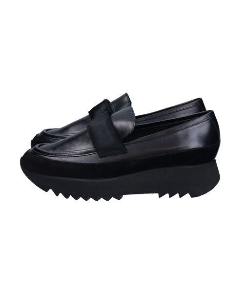 INTER-CHAUSSURES / インター ショシュール ビジネス・ドレスシューズ | 【LUCA GROSSI】厚底シャークソールローファー | 詳細2