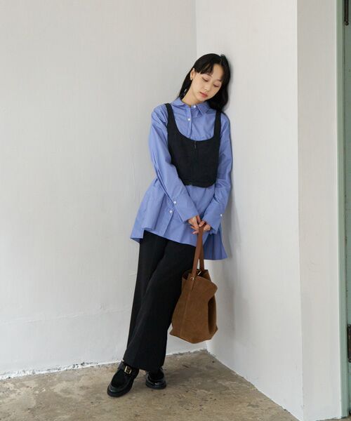 INTER-CHAUSSURES / インター ショシュール ビジネス・ドレスシューズ | 【LUCA GROSSI】異素材コンビモンクストラップシューズ | 詳細12