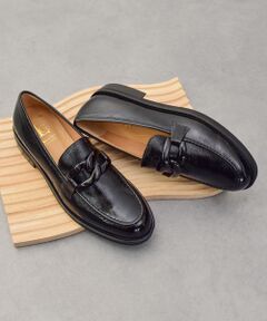 INTER-CHAUSSURES / インター ショシュール ビジネス・ドレスシューズ | 【LUCA GROSSI】ラウンドトウチェーンビットローファー