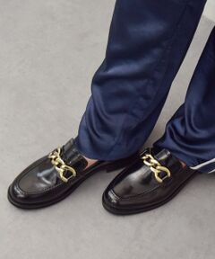 INTER-CHAUSSURES / インター ショシュール ビジネス・ドレスシューズ | 【LUCA GROSSI】ラウンドトウチェーンローファー