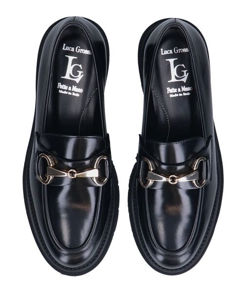 INTER-CHAUSSURES / インター ショシュール ビジネス・ドレスシューズ | 【LUCA GROSSI】タンクソールビットローファー | 詳細5