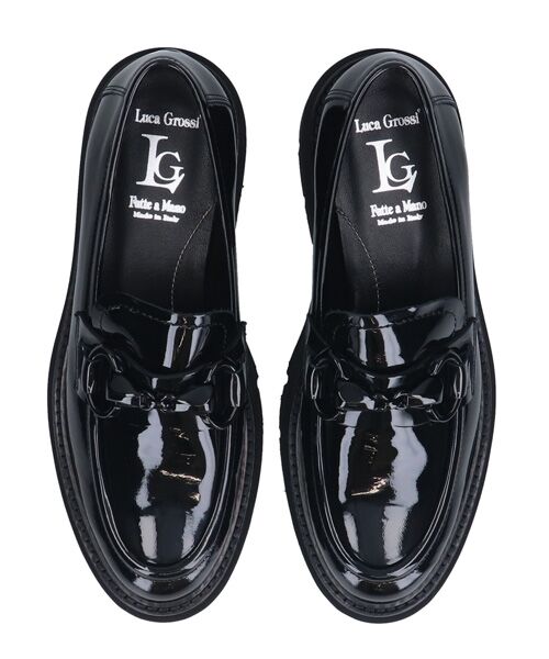 INTER-CHAUSSURES / インター ショシュール ビジネス・ドレスシューズ | 【LUCA GROSSI】タンクソールビットローファー | 詳細5