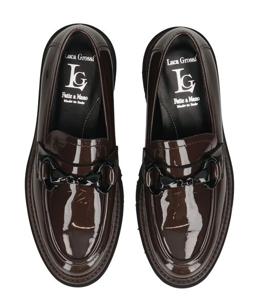 INTER-CHAUSSURES / インター ショシュール ビジネス・ドレスシューズ | 【LUCA GROSSI】タンクソールビットローファー | 詳細14