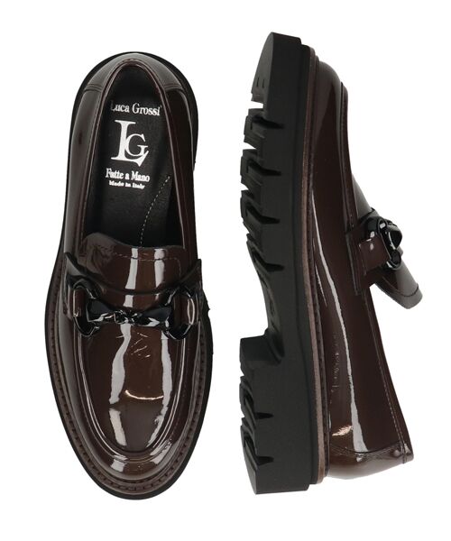 INTER-CHAUSSURES / インター ショシュール ビジネス・ドレスシューズ | 【LUCA GROSSI】タンクソールビットローファー | 詳細15