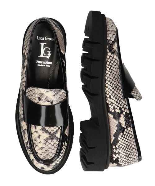 INTER-CHAUSSURES / インター ショシュール ビジネス・ドレスシューズ | 【LUCA GROSSI】タンクソールローファー | 詳細6