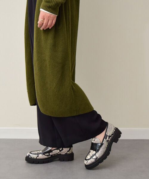 INTER-CHAUSSURES / インター ショシュール ビジネス・ドレスシューズ | 【LUCA GROSSI】タンクソールローファー | 詳細8