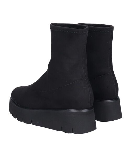 INTER-CHAUSSURES / インター ショシュール ブーツ（ショート丈） | 【LUCA GROSSI】ラウンドトウ厚底ストレッチブーツ | 詳細3