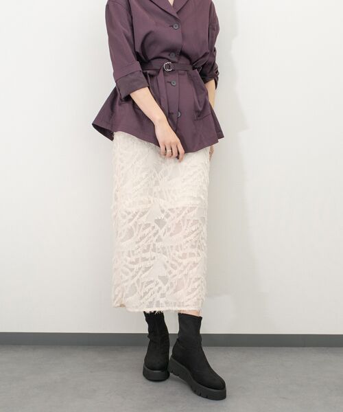 INTER-CHAUSSURES / インター ショシュール ブーツ（ショート丈） | 【LUCA GROSSI】ラウンドトウ厚底ストレッチブーツ | 詳細9