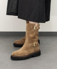 INTER-CHAUSSURES / インター ショシュール ブーツ（ショート丈） | 【LUCA GROSSI】タンクソールラウンドトウエンジニアブーツ