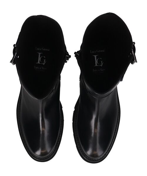 INTER-CHAUSSURES / インター ショシュール ブーツ（ショート丈） | 【LUCA GROSSI】タンクソールラウンドトウエンジニアブーツ | 詳細5