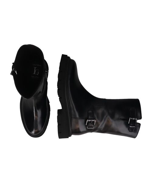 INTER-CHAUSSURES / インター ショシュール ブーツ（ショート丈） | 【LUCA GROSSI】タンクソールラウンドトウエンジニアブーツ | 詳細8