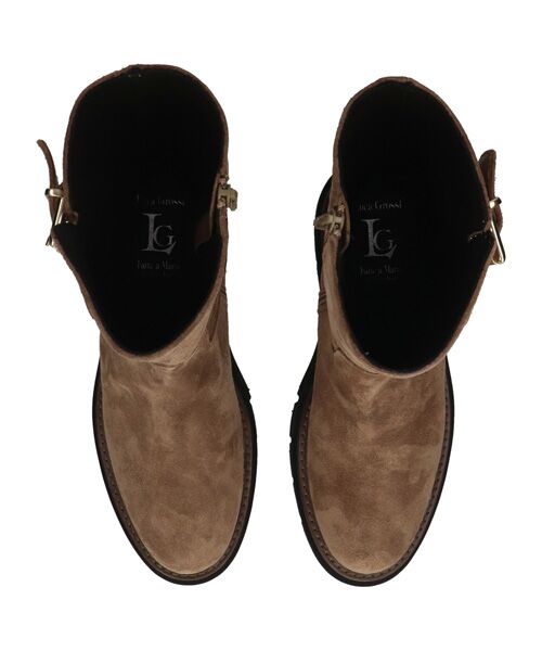 INTER-CHAUSSURES / インター ショシュール ブーツ（ショート丈） | 【LUCA GROSSI】タンクソールラウンドトウエンジニアブーツ | 詳細15