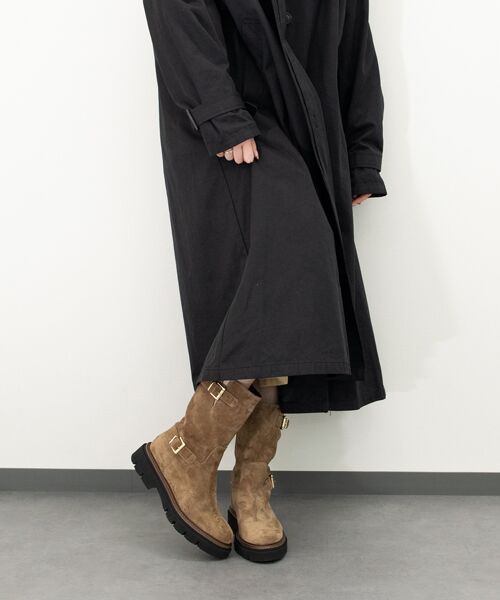 INTER-CHAUSSURES / インター ショシュール ブーツ（ショート丈） | 【LUCA GROSSI】タンクソールラウンドトウエンジニアブーツ | 詳細19