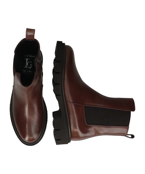 INTER-CHAUSSURES / インター ショシュール ブーツ（ショート丈） | 【LUCA GROSSI】インサイドジップサイドゴアブーツ | 詳細18