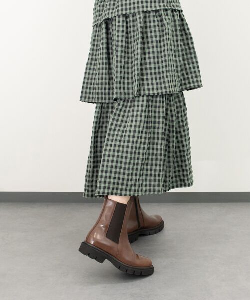 INTER-CHAUSSURES / インター ショシュール ブーツ（ショート丈） | 【LUCA GROSSI】インサイドジップサイドゴアブーツ | 詳細19