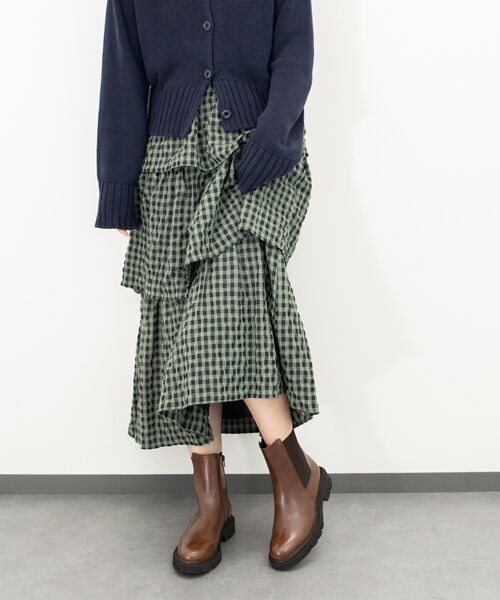 INTER-CHAUSSURES / インター ショシュール ブーツ（ショート丈） | 【LUCA GROSSI】インサイドジップサイドゴアブーツ | 詳細20