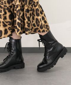 INTER-CHAUSSURES / インター ショシュール ブーツ（ショート丈） | 【LUCA GROSSI】タンクソールレースアップブーツ