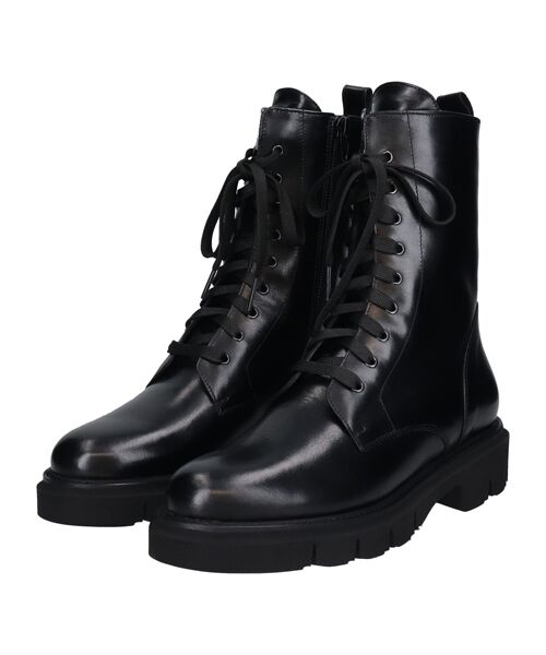 INTER-CHAUSSURES / インター ショシュール ブーツ（ショート丈） | 【LUCA GROSSI】タンクソールレースアップブーツ | 詳細1