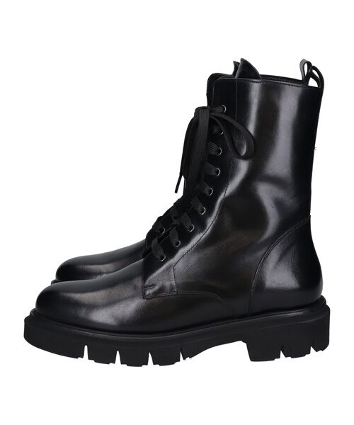 INTER-CHAUSSURES / インター ショシュール ブーツ（ショート丈） | 【LUCA GROSSI】タンクソールレースアップブーツ | 詳細2