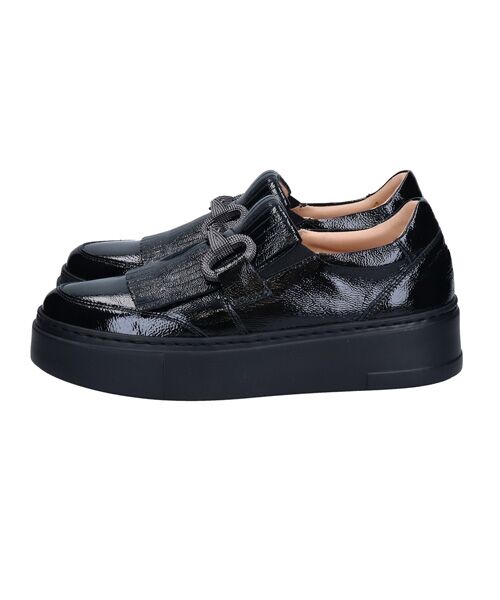 INTER-CHAUSSURES / インター ショシュール スニーカー | 【LUCA GROSSI】ビジュービットキルトスリッポンスニーカー | 詳細2