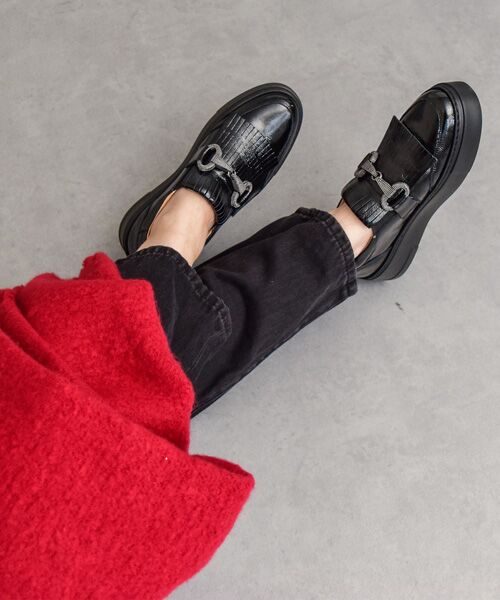 INTER-CHAUSSURES / インター ショシュール スニーカー | 【LUCA GROSSI】ビジュービットキルトスリッポンスニーカー | 詳細8