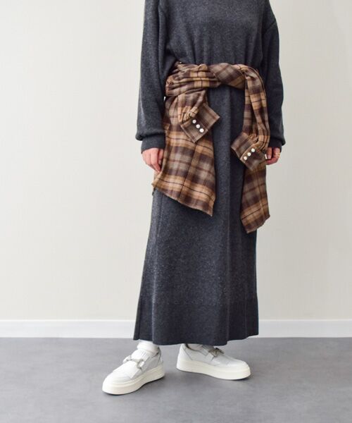 INTER-CHAUSSURES / インター ショシュール スニーカー | 【LUCA GROSSI】ビジュービットキルトスリッポンスニーカー | 詳細17