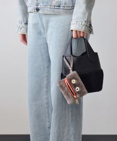 INTER-CHAUSSURES / インター ショシュール ポーチ | 【RIPANI】ムートンチャームポーチ