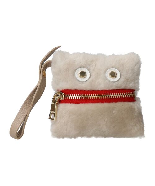 INTER-CHAUSSURES / インター ショシュール ポーチ | 【RIPANI】ムートンチャームポーチ | 詳細1