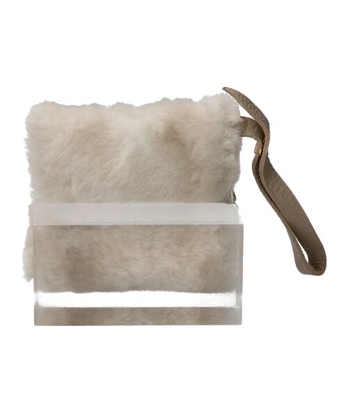 INTER-CHAUSSURES / インター ショシュール ポーチ | 【RIPANI】ムートンチャームポーチ | 詳細4