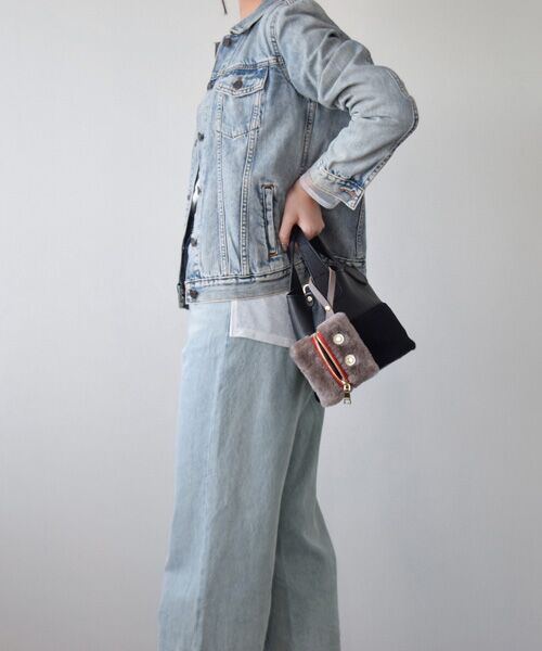 INTER-CHAUSSURES / インター ショシュール ポーチ | 【RIPANI】ムートンチャームポーチ | 詳細25