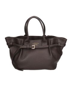 INTER-CHAUSSURES / インター ショシュール ハンドバッグ | 【CHRISTIAN VILLA】レザーミディアムハンドバッグ