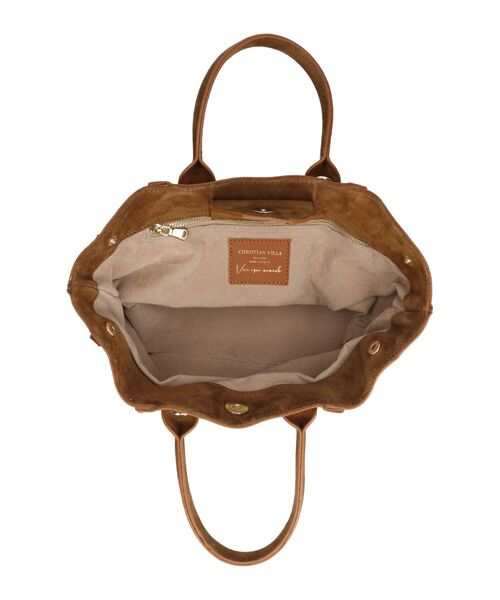 INTER-CHAUSSURES / インター ショシュール ハンドバッグ | 【CHRISTIAN VILLA】レザーミディアムハンドバッグ | 詳細7