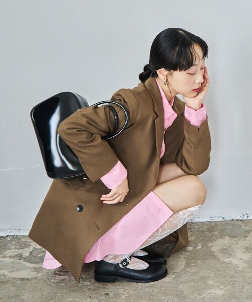 INTER-CHAUSSURES / インター ショシュール ハンドバッグ | 【CHRISTIAN VILLA】ベーシックレザーハンドバッグ | 詳細14