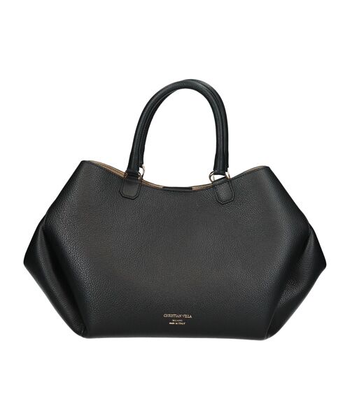 INTER-CHAUSSURES / インター ショシュール ハンドバッグ | 【CHRISTIAN VILLA】ミディアムサイズレザーハンドバッグ | 詳細1