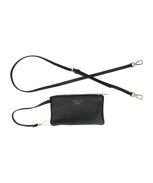 INTER-CHAUSSURES / インター ショシュール ハンドバッグ | 【CHRISTIAN VILLA】ミディアムサイズレザーハンドバッグ | 詳細9