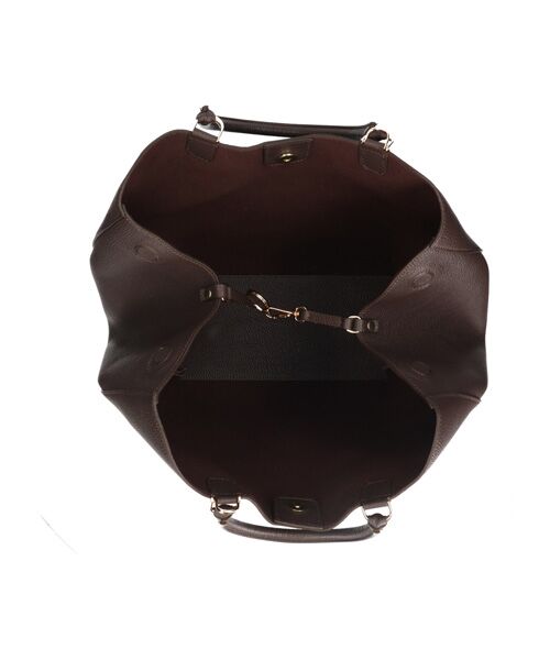 INTER-CHAUSSURES / インター ショシュール ハンドバッグ | 【CHRISTIAN VILLA】ラージサイズレザーハンドバッグ | 詳細7
