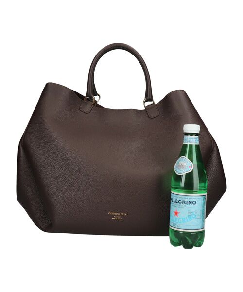 INTER-CHAUSSURES / インター ショシュール ハンドバッグ | 【CHRISTIAN VILLA】ラージサイズレザーハンドバッグ | 詳細10